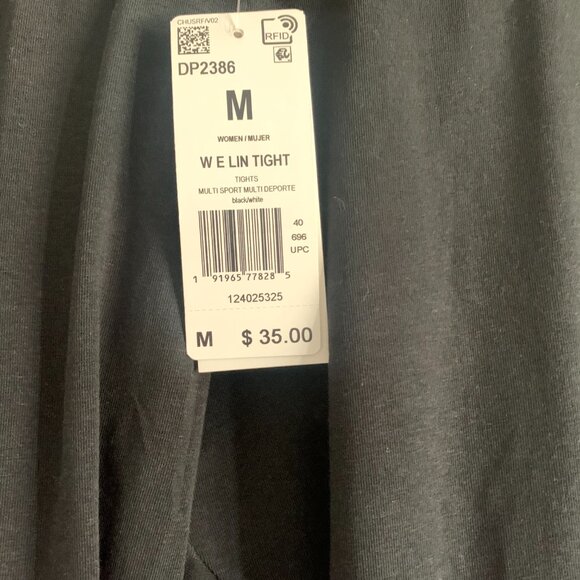 Adidas | Women's Essentials Linear Tights | Size Medium - Picture 4 of 9